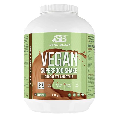 Vegan superfood Shake Chocolate Deluxe